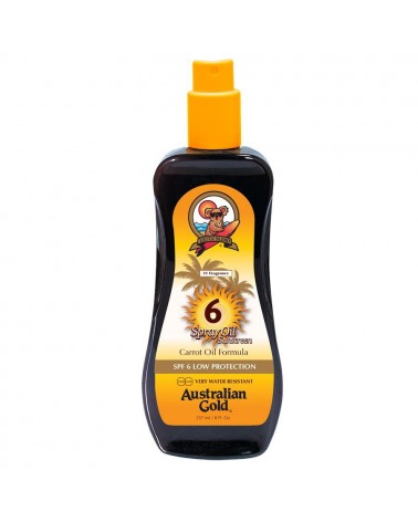 Australian Gold Spray Oil Carrot Sunscreen SPF6 237ml