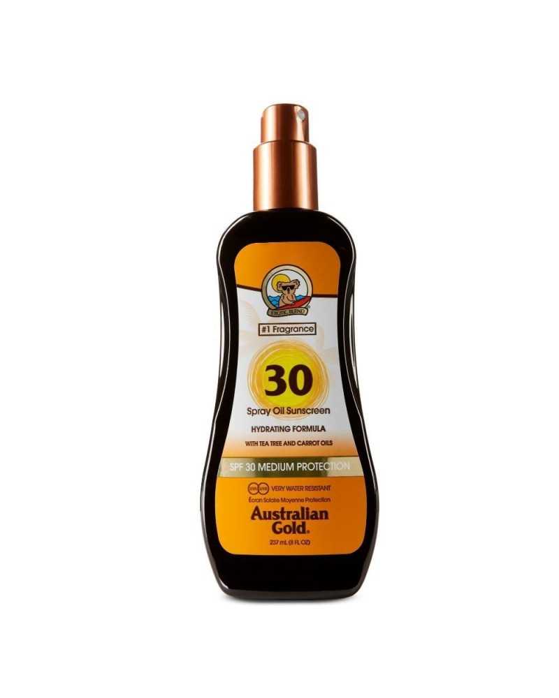 Australian Gold Spray Oil Carrot Sunscreen SPF30 237ml