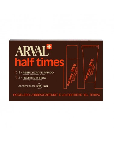 Arval SOLAIRE Half Times 3 fiale x 10ml + 3 tubi x 10ml