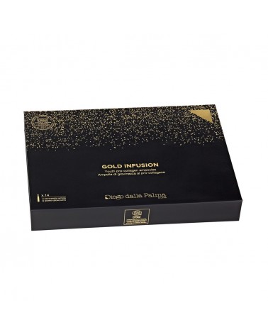 Diego dalla Palma GOLD INFUSION Youth Pro-Collagen Ampoules 14 x 2ml